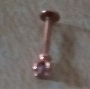 Elegant Rose Gold Lip Stud Medusa Labret Piercing Jewelry